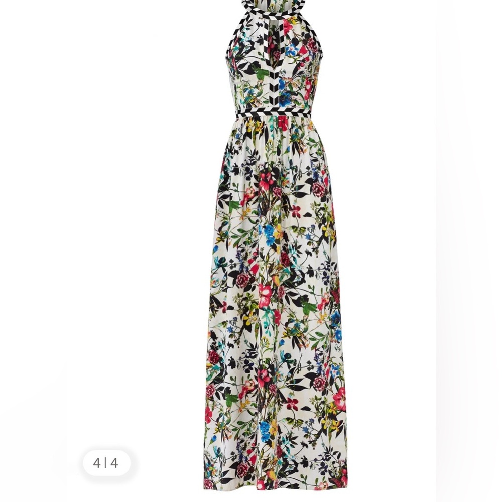 Parker Luella floral maxi dress XS - Picture 5 of 14